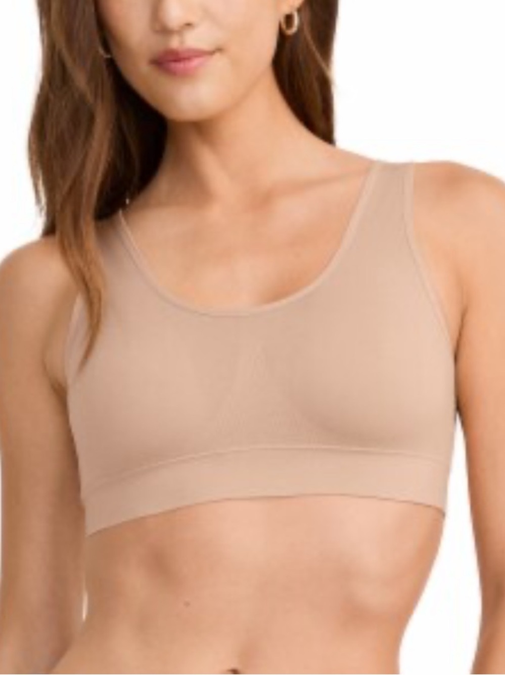 NWT Jockey Seamfree Stretch Tank Strap Bralette